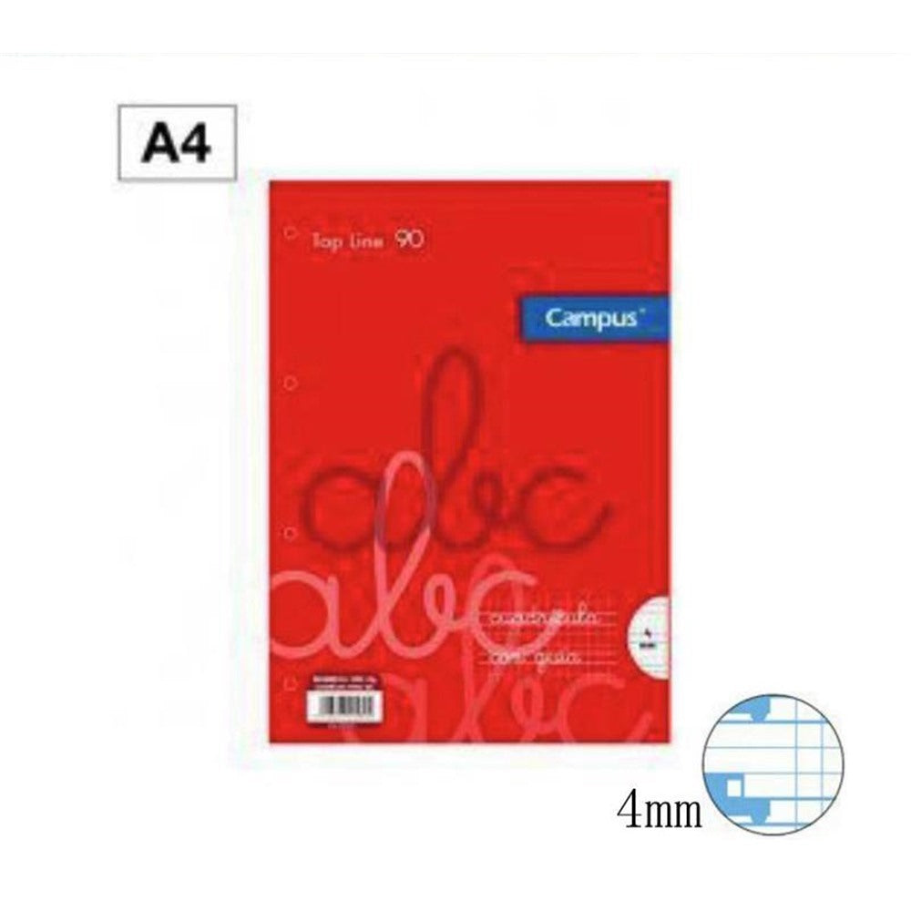 Refill Campus Top Line A4 Grid 4mm