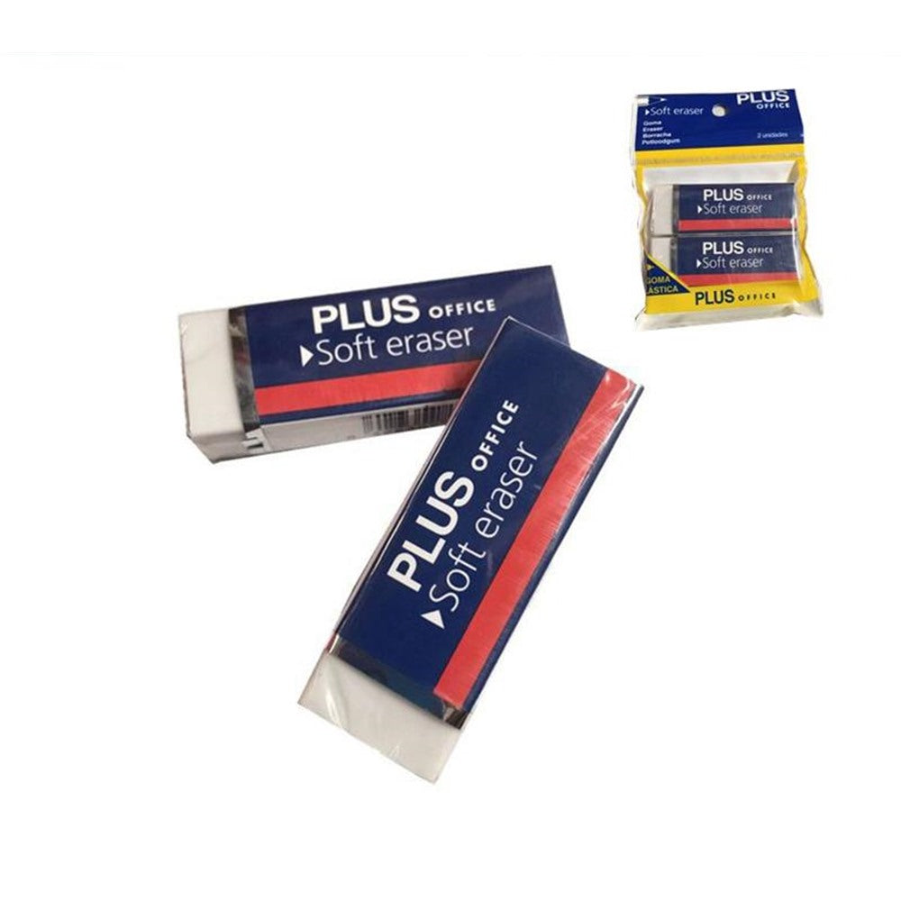 Plus Office Erasers (2-pack)