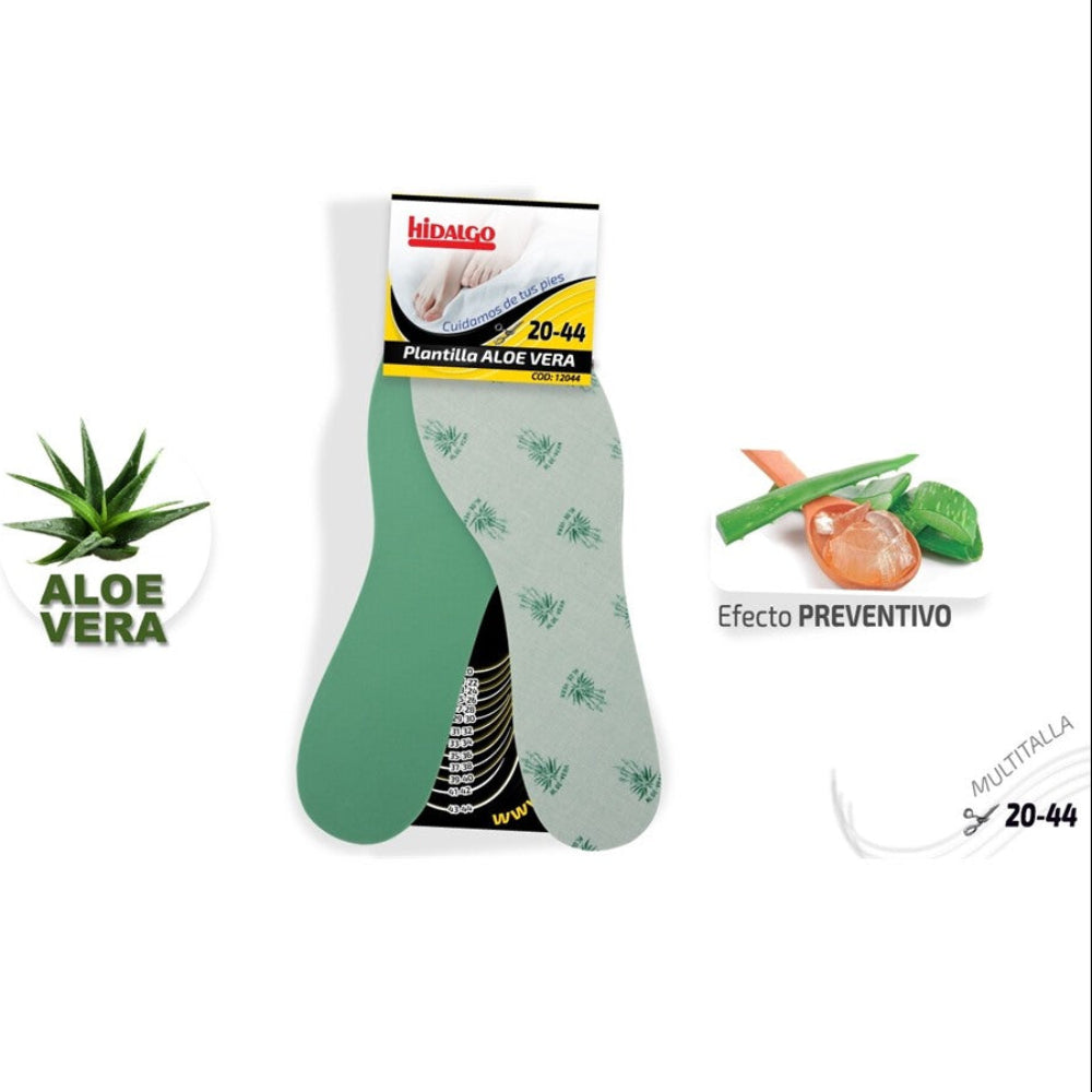 Aloe Vera Freshness Trimmable Insoles, size 20-44
