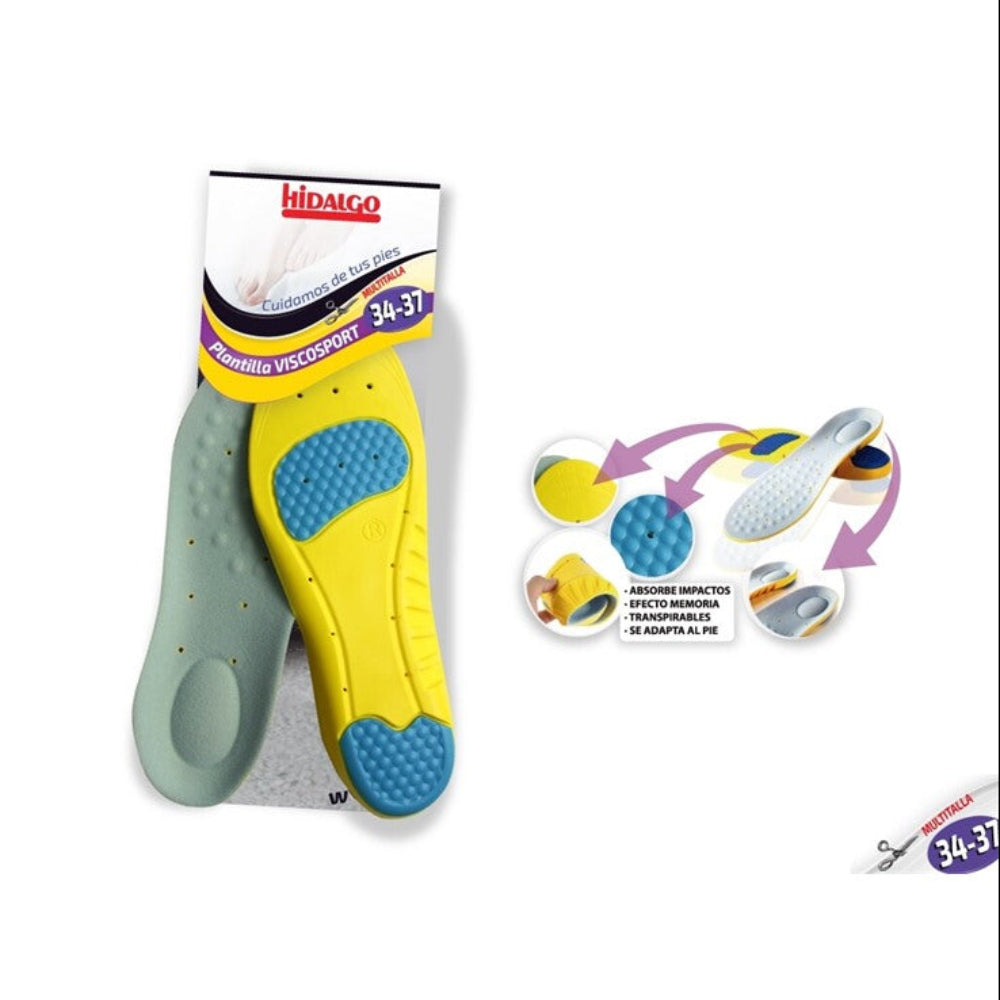 Plantilla Viscoelastica Sport Talla 34-37