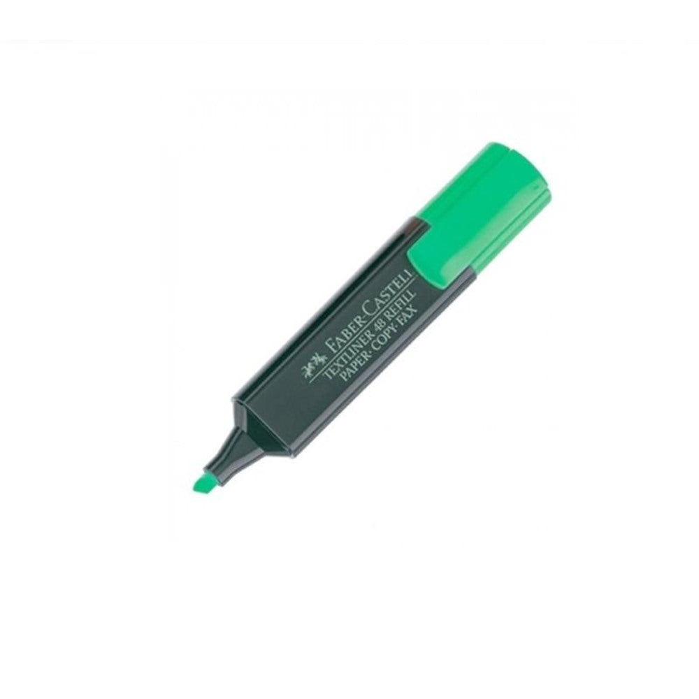 Faber-Castell Green Highlighter Pen (pack of 10)