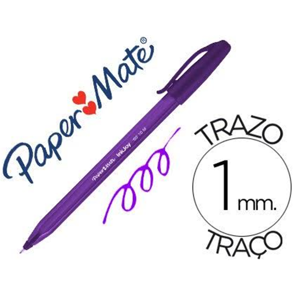PaperMate 1mm Purple Pen