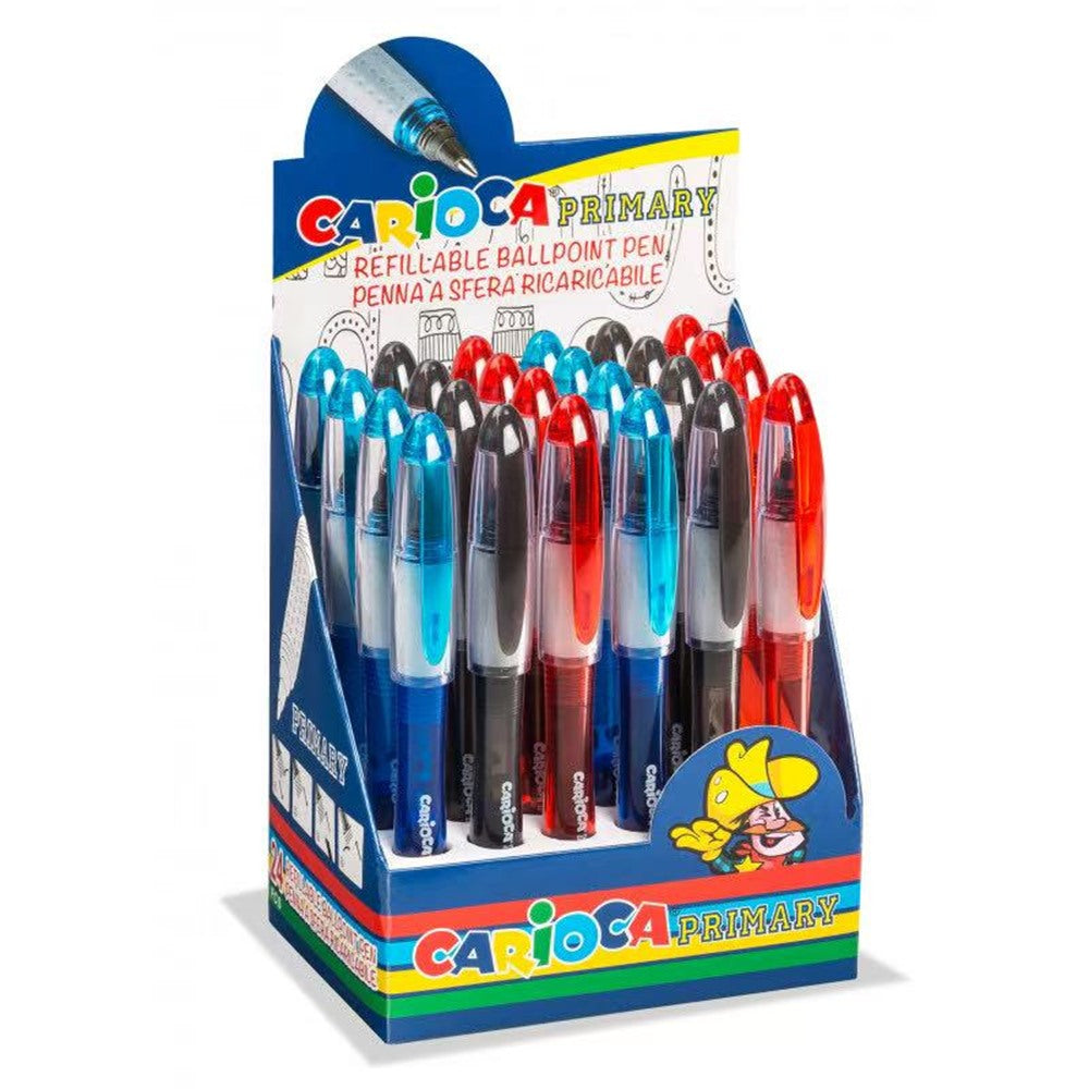 Expositor Bolígrafos Carioca Primary Surtidos,24 uds