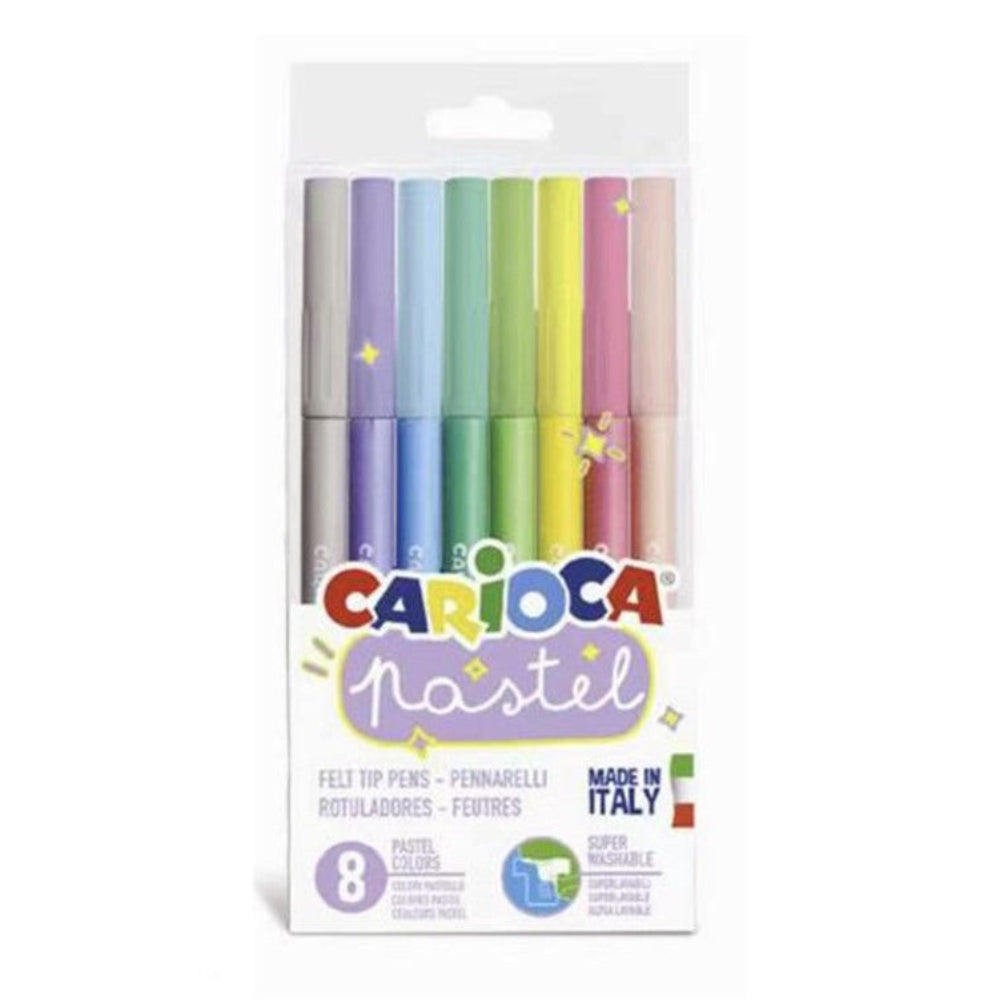 Set 8 Rotuladores Carioca Pastel
