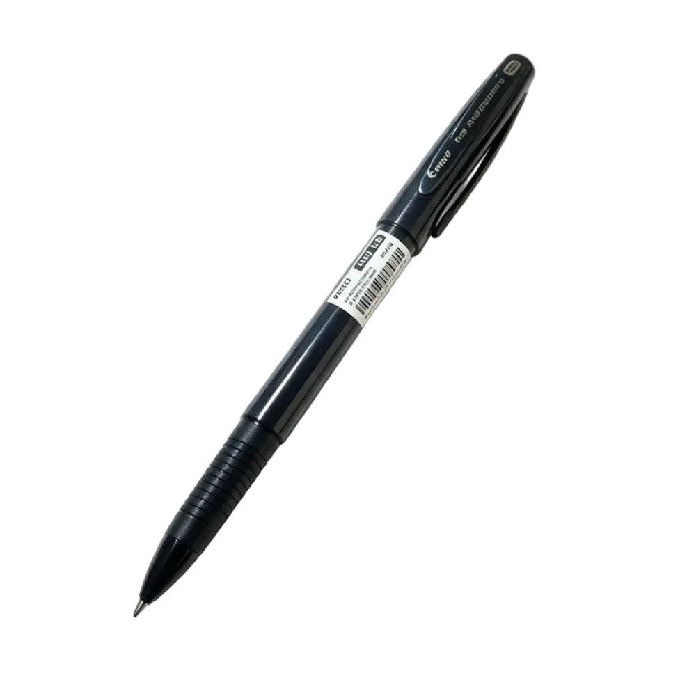 Bolígrafo con Capuchón Pilot Super Grip G Cap Punta Extra Grande 1,6 mm Negro,pack de 12 uds