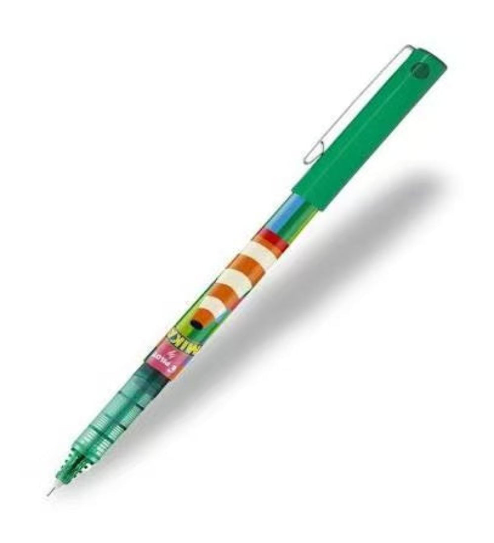 Pilot Hi-Tecpoint V5 Limited Edition Mika in green.