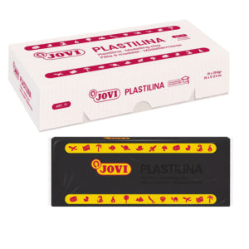 Plastilina Jovi Negra Nº71, 150g