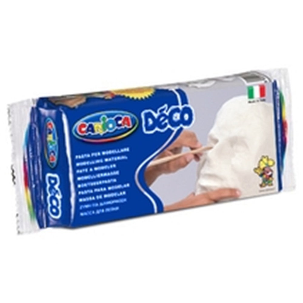 Bloque de Pasta de Modelar Blanca CARIOCA Déco 500 g