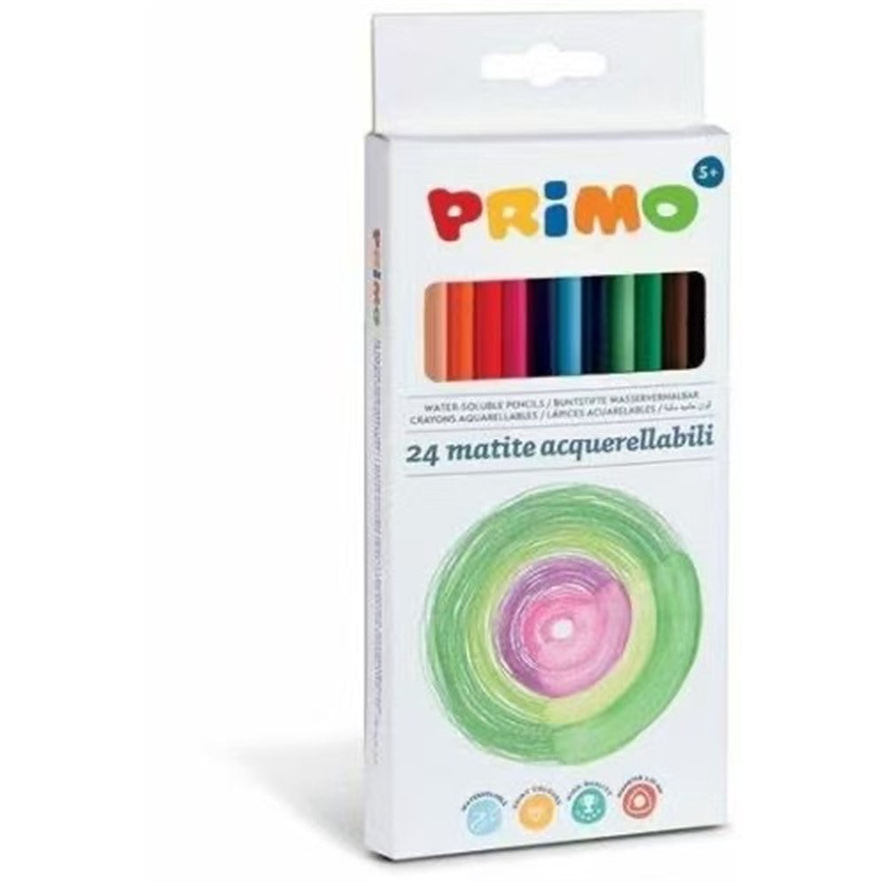 Primo 24-Piece Watercolor Pencil Set