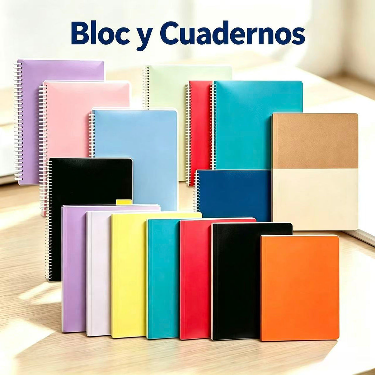 Cuadernos y papel