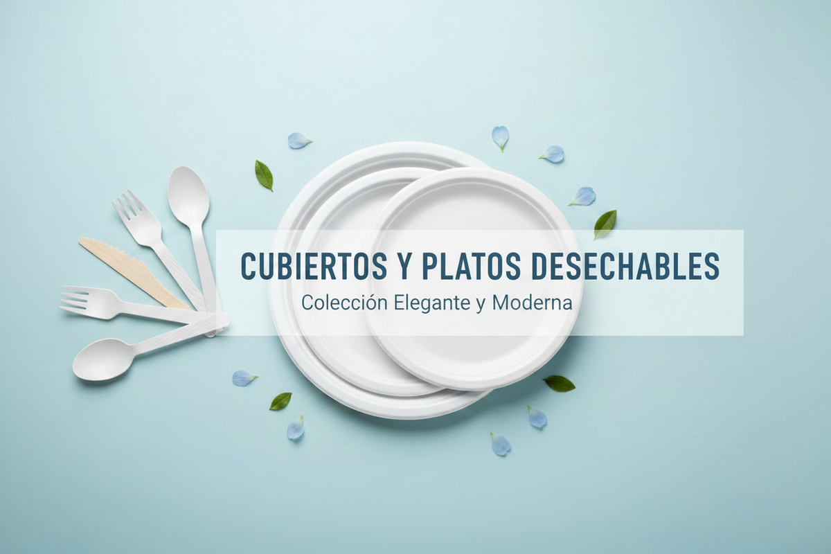 Cubiertos y Platos Desechables