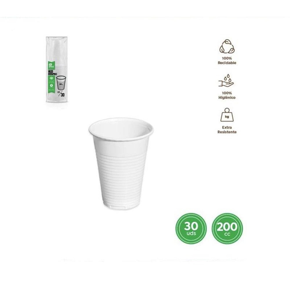 Unbreakable Reusable Cup 200cc (30 pcs)