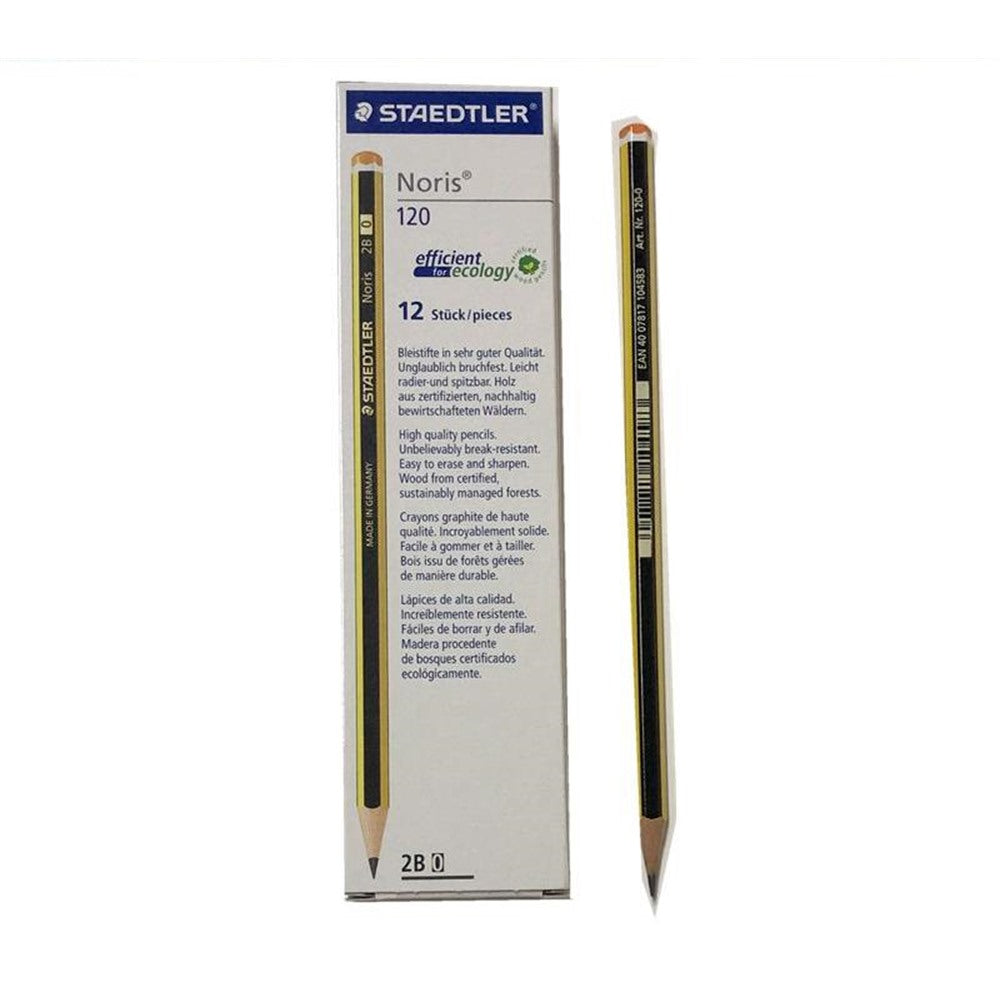 Staedtler Noris 120 2B Pencil Box 12-count