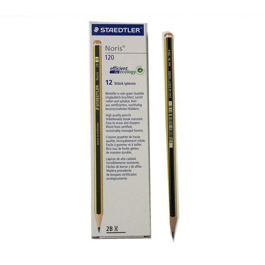 Staedtler Noris 120 2B Pencil Box 12-count