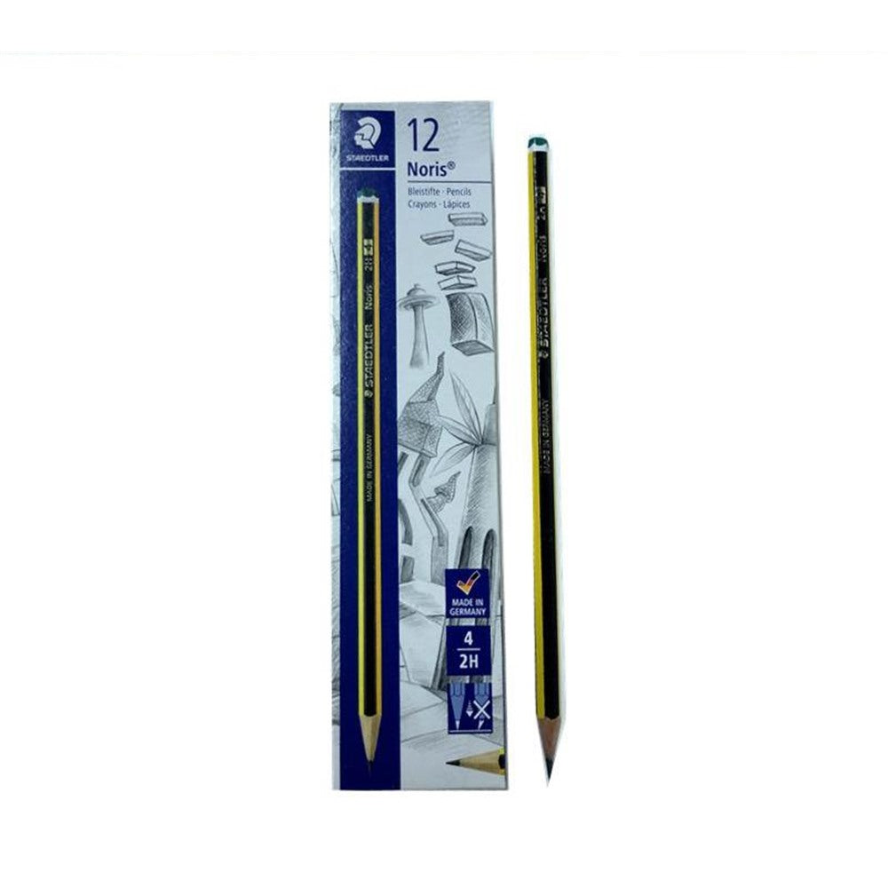 Box of 12 Staedtler Noris 120 2H Pencils