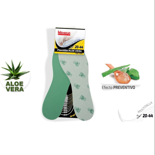Plantillas Aloe Vera Frescor Recortables,talla 20-44