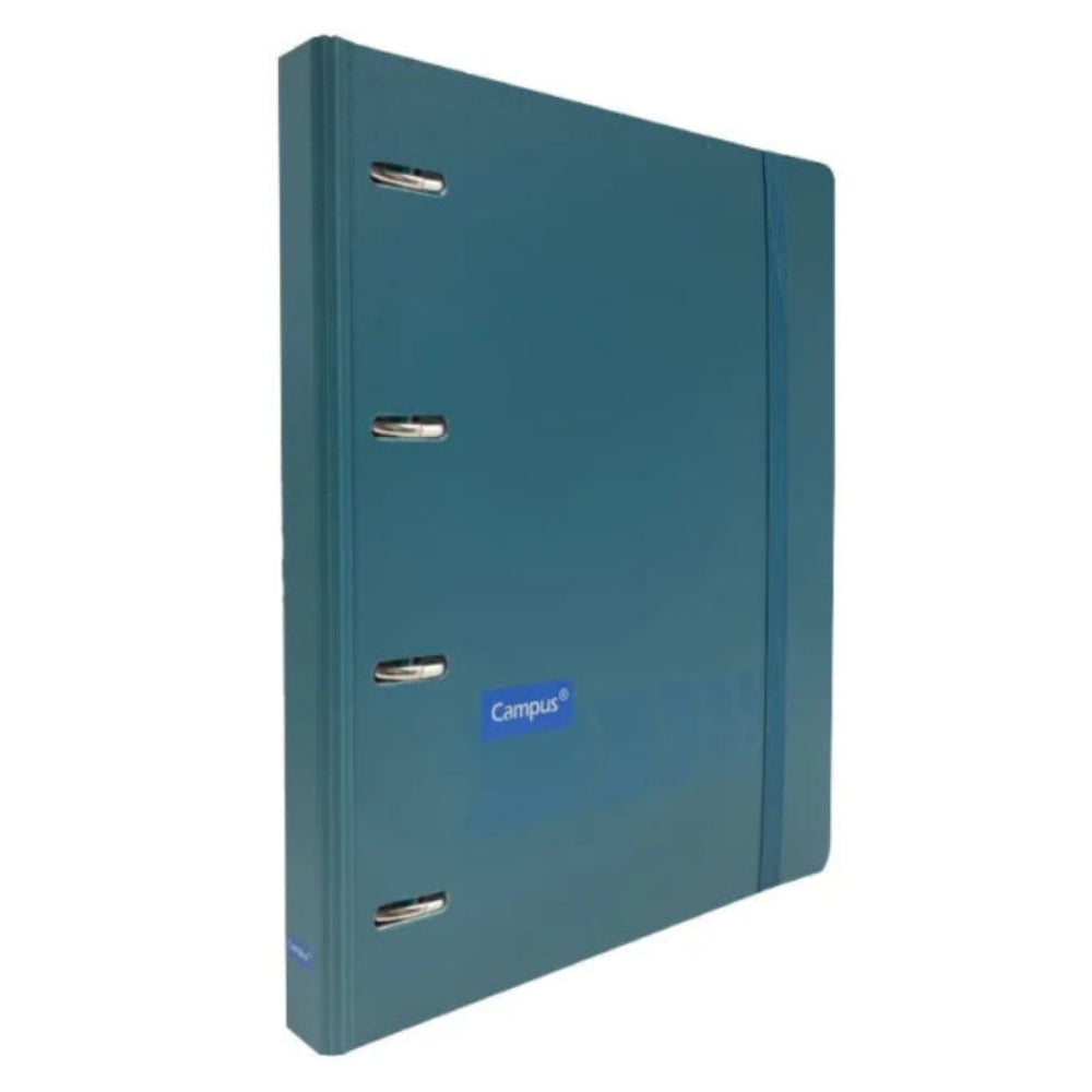 Ringbook Folder Campus University 4 Rings + 100 Refills Blue Cover