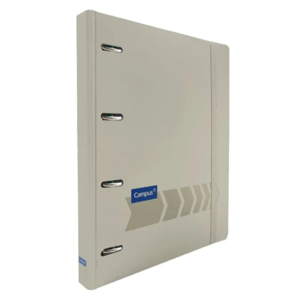 Campus University 4-Ring Ringbook Folder +100 Refills in Beige Cover