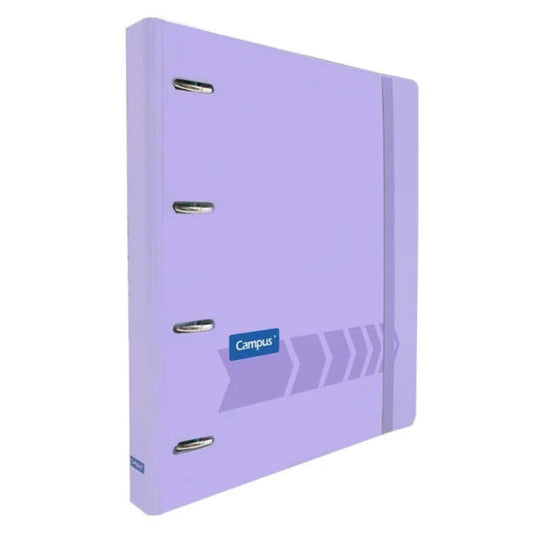 Campus University Ringbook 4 Rings +100 Refills Pastel Violet Cover