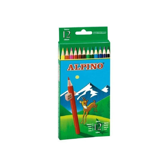 Set 12 Lápices de Colores Alpino