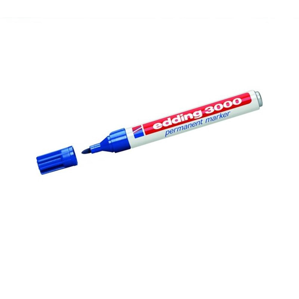 Rotulador Permanente Edding 3000 Azul N3 (pack 10uds)