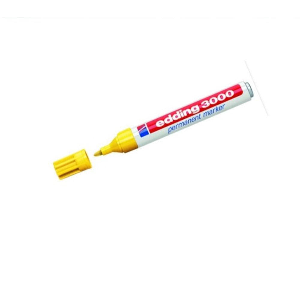 Rotulador Permanente Edding 3000 Amarillo N5 (pack 10uds)