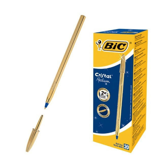 BIC Pens Gold or Silver Barrel Special Edition Box