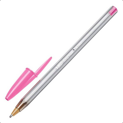 BIC Cristal Fun Pink Ballpoint Pen 20 units