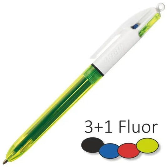 BIC 4-Color Fluo Pen