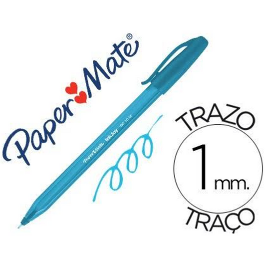 PaperMate 1mm Turquoise Blue Pen