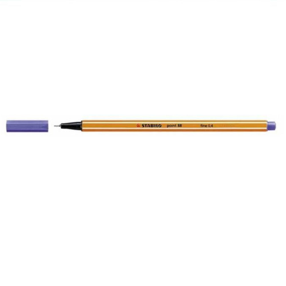 Rotulador STABILO Point 88 Fine Violeta, pack de 10 rotuladores