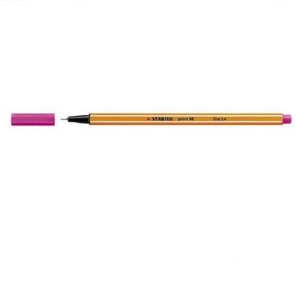 Rotulador STABILO Point 88 Fine Rosa, pack de 10 rotuladores