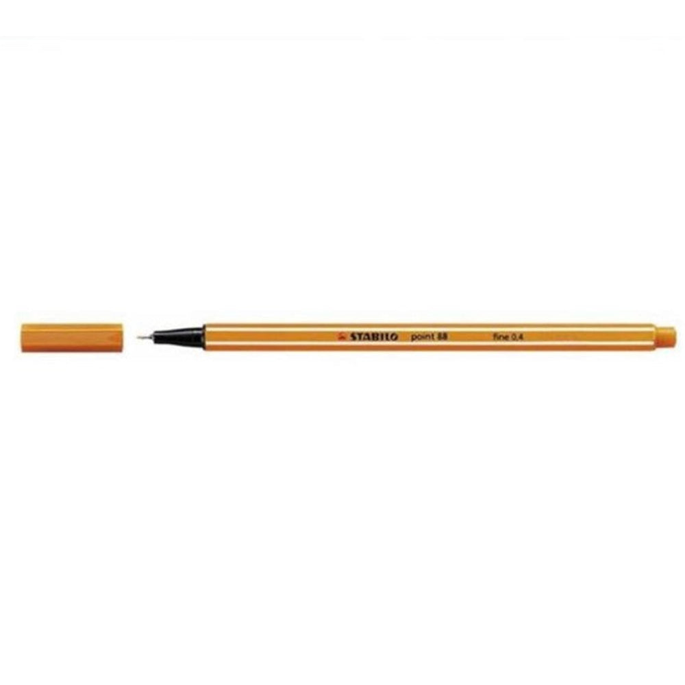 Stabilo Point 88 Ocre Oscuro pack de 10 unidades.