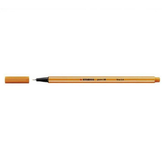 Stabilo Point 88 Dark Ochre 10-pack.