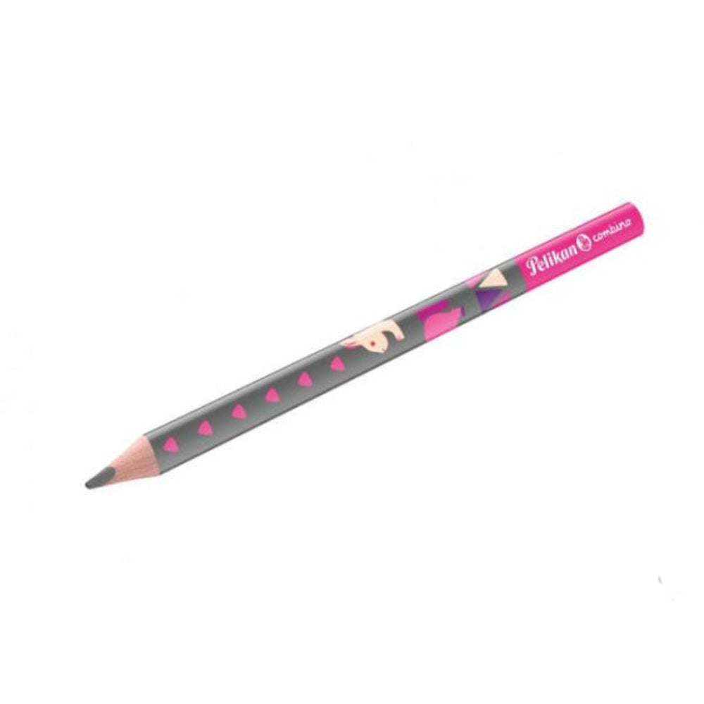 Chunky Learning Pencil with Ergonomic Triangular Barrel and Children's Designs, pack of 12 units