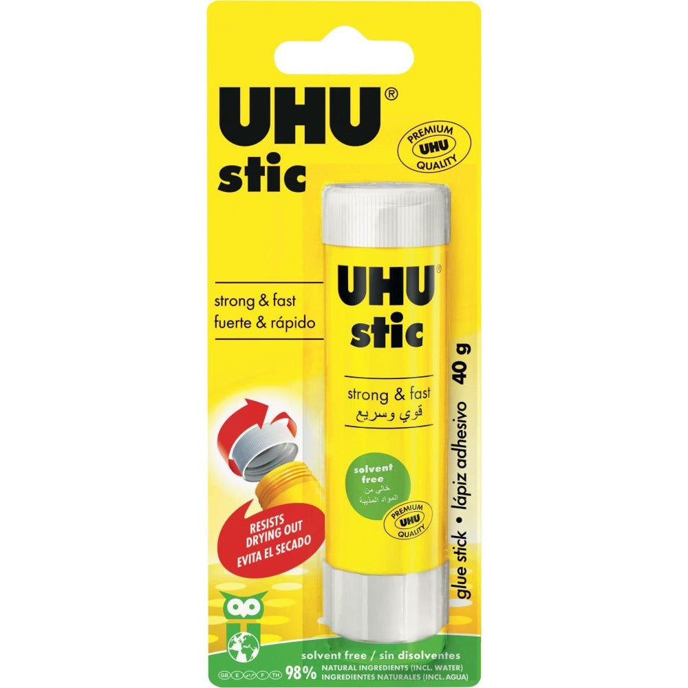 Pegamento  en barra escolar UHU Stic Twist Glue 40g