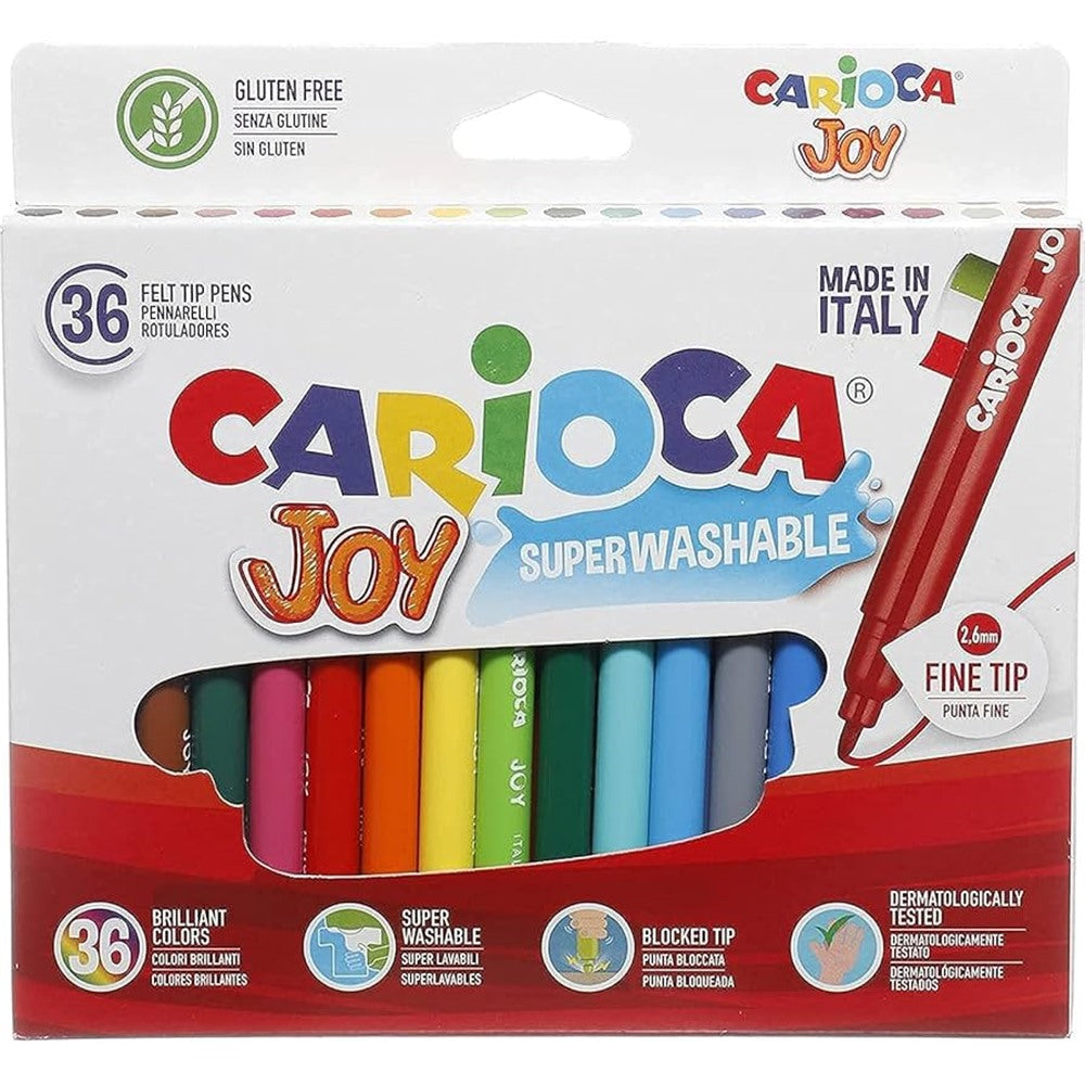 estuche de 36 rotuladores Carioca Joy