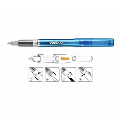 Carioca Stilo Fountain Pen Blister Pack of 1