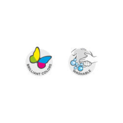 Ceras de Colores Carioca Wax Crayons Caja de 12 Unidades