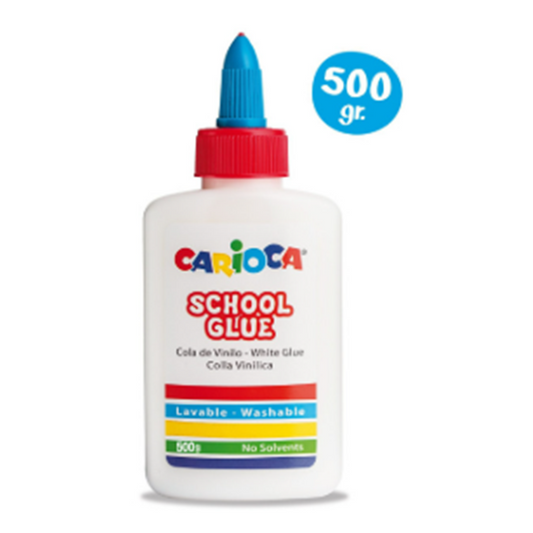 CARIOCA School White Vinyl Glue Bottle 500 g