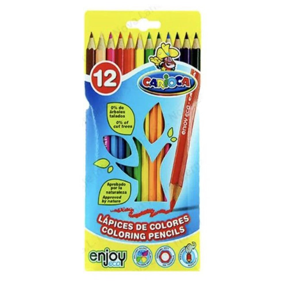 Carioca Eco-Friendly 12-Pack Colored Pencils