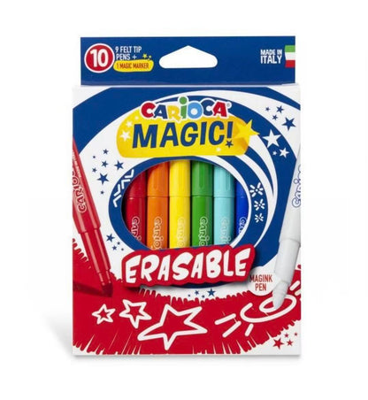 Carioca Magic Erasable Marker Pen Case of 10 Units