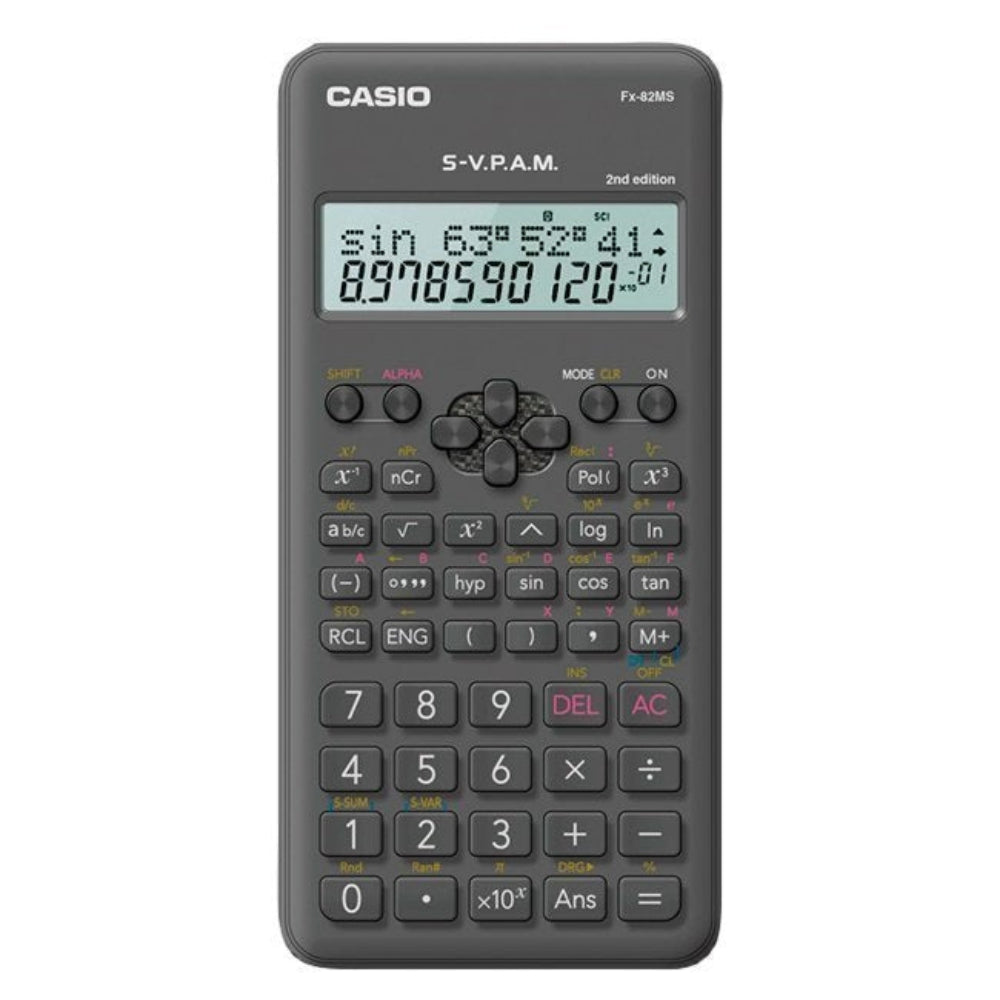 Casio FX-82MS-2 Scientific Calculator (2nd Edition)