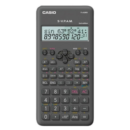Calculadora Científica Casio FX-82MS-2 (2ª Edición)