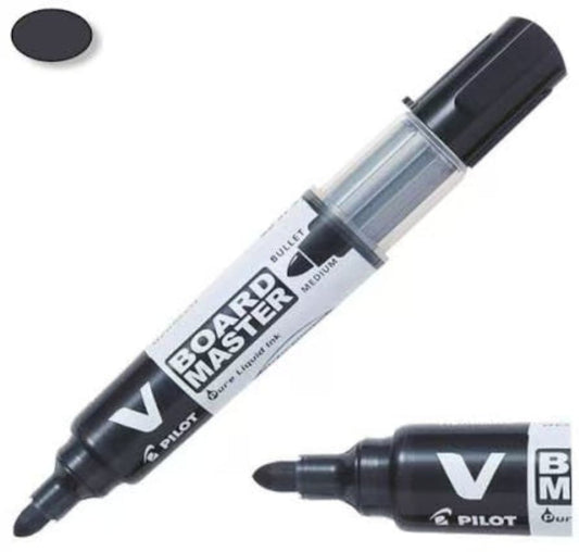 Pilot V-Board Master Whiteboard Marker Pen Black (Box of 10 Units)