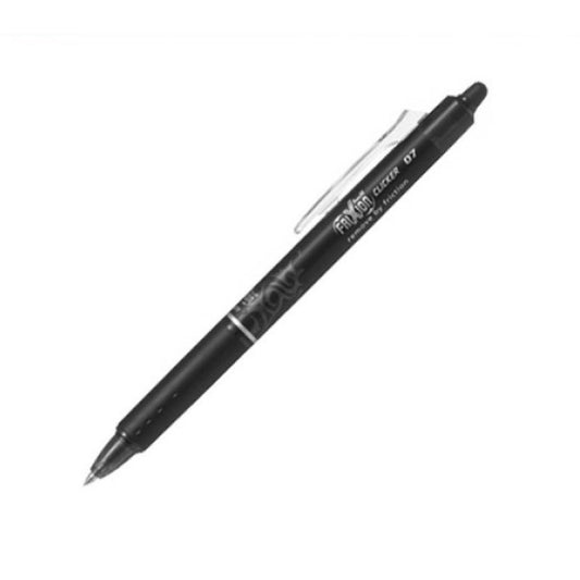 Pilot FriXion Clicker Retractable Black Pen 0.7mm pack of 12 units
