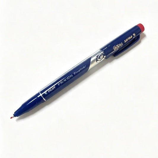 Pilot FriXion Erasable Fineliner Pen Red