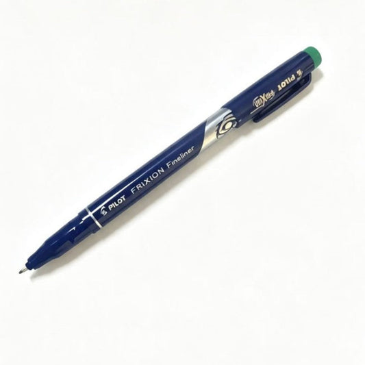 Pilot FriXion Fineliner Erasable Pen Green Color