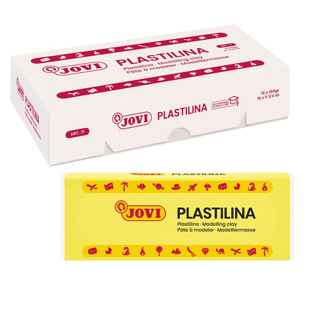 Plastilina Jovi Amarilla Nº71 ,150g