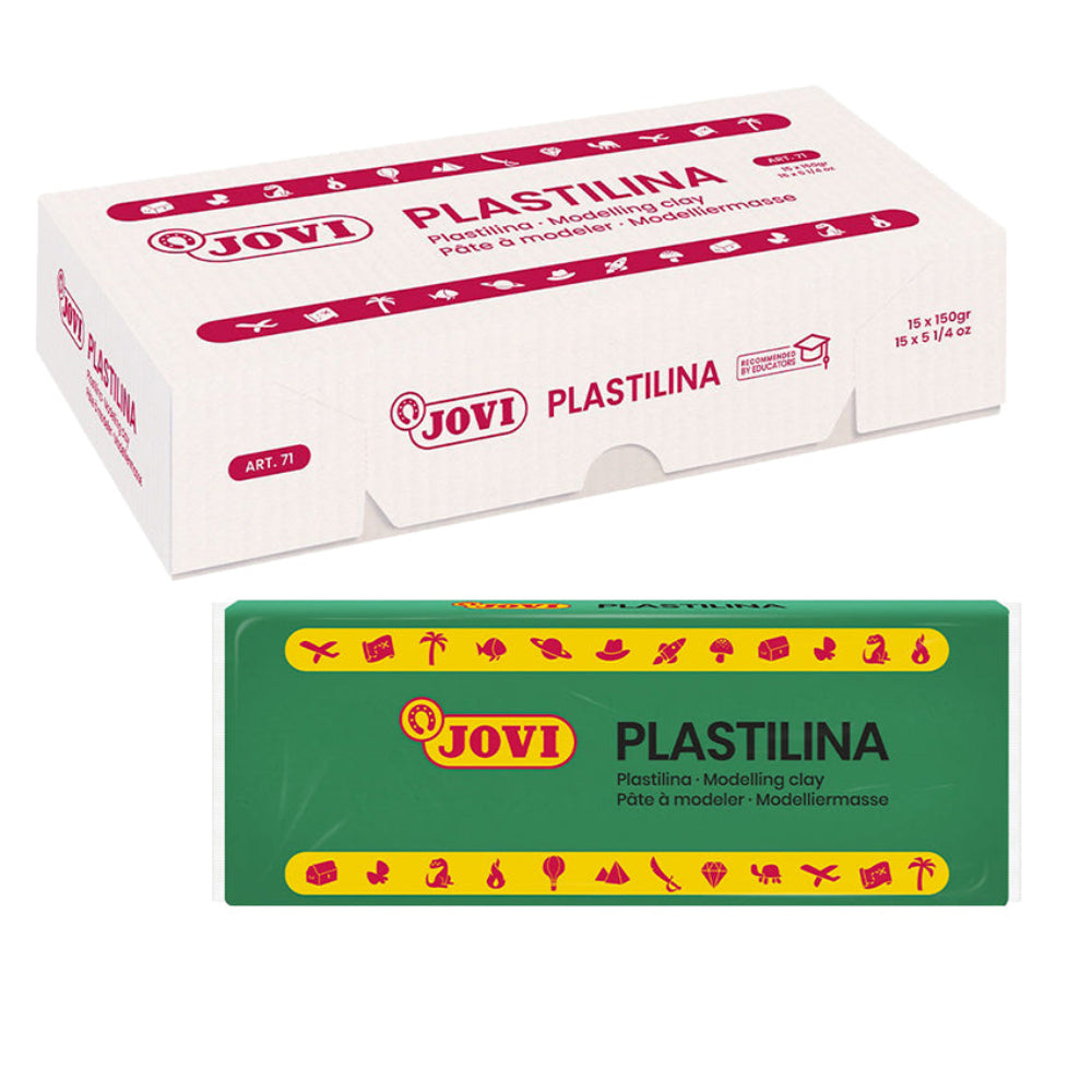 Plastilina Jovi Verde Nº71 ,150g